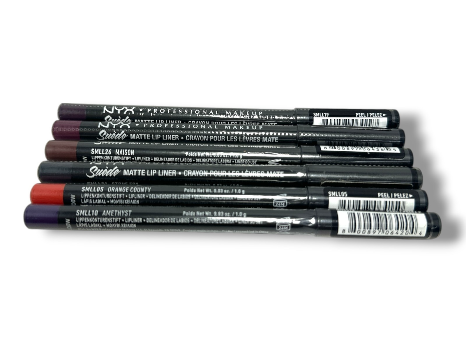 NYX Suede Matte Lip Liner 0.03oz – Pick Your Shade