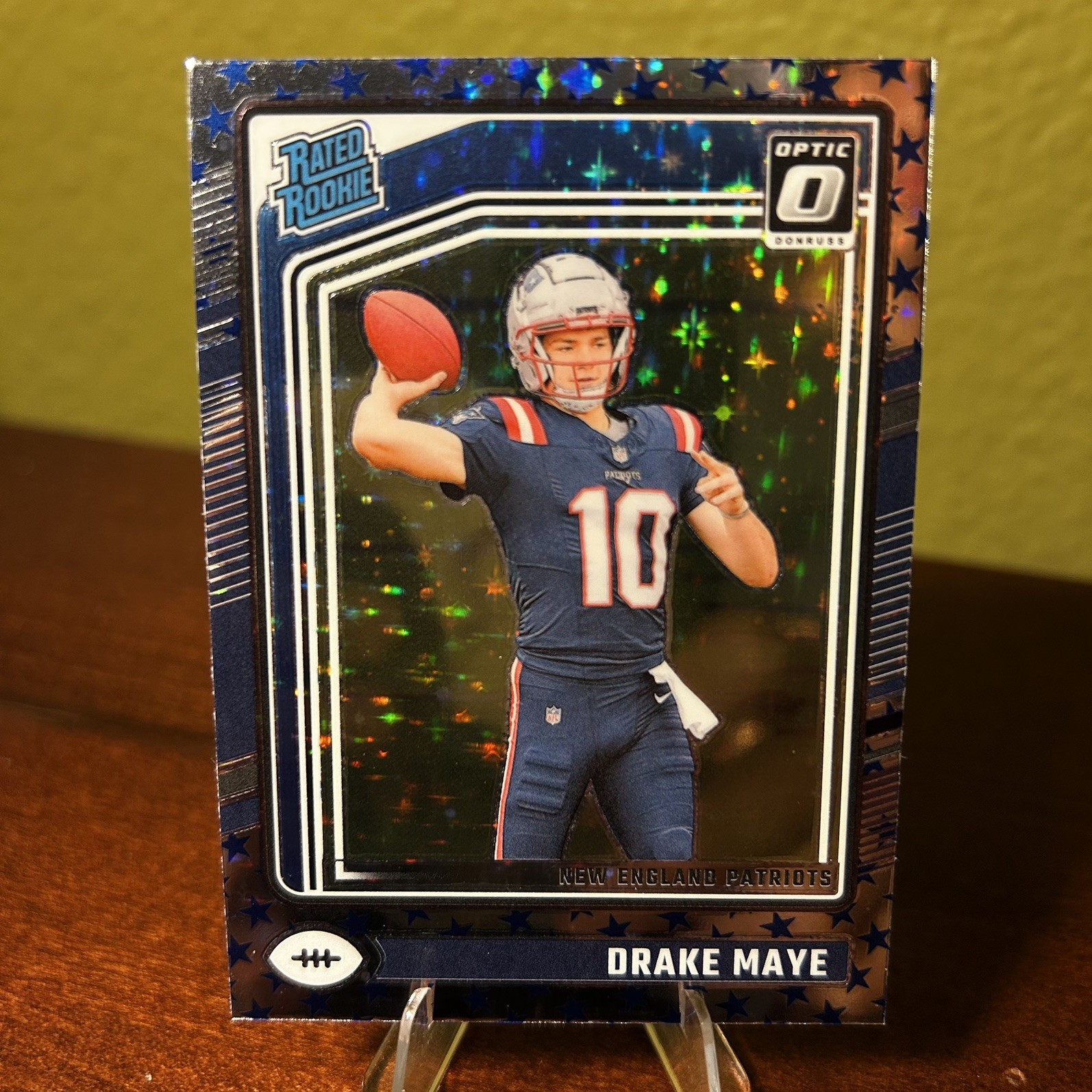 2024 Panini Donruss Optic DRAKE MAYE RC Stars #229 Rookie Patriots