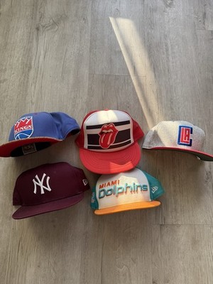 5 Caps Mützen Bundle New Era Mitchell &Ness NBA NFL Stones Kings