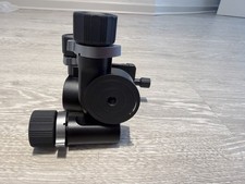 Neewer TH15 3-Way Geared Tripod Head w/ Quick Release Plate, Bubble Level