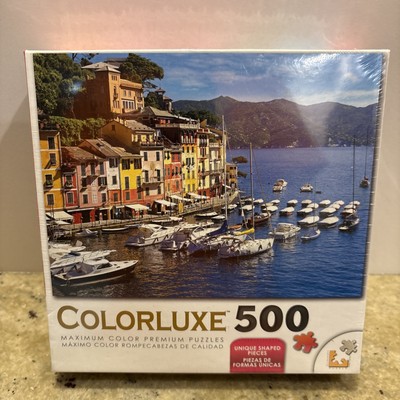 New Colorluxe 500 Piece Puzzle - Harbor Rivera di Levante