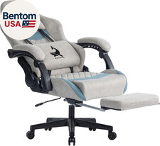 Gaming Chair for Adult 350Lbs Computer Chair with Adjustable Lumbar Support Head