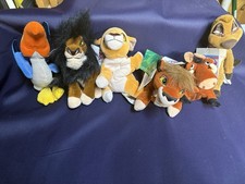 NWT Disney Beanie Lion King Lot Of 6 - Pumbaa, Timon, Zazu, Scar, Kiara, Kovu