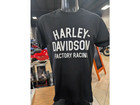 Harley Davidson Unisex Black Factory Racing T shirt 96375 26VX