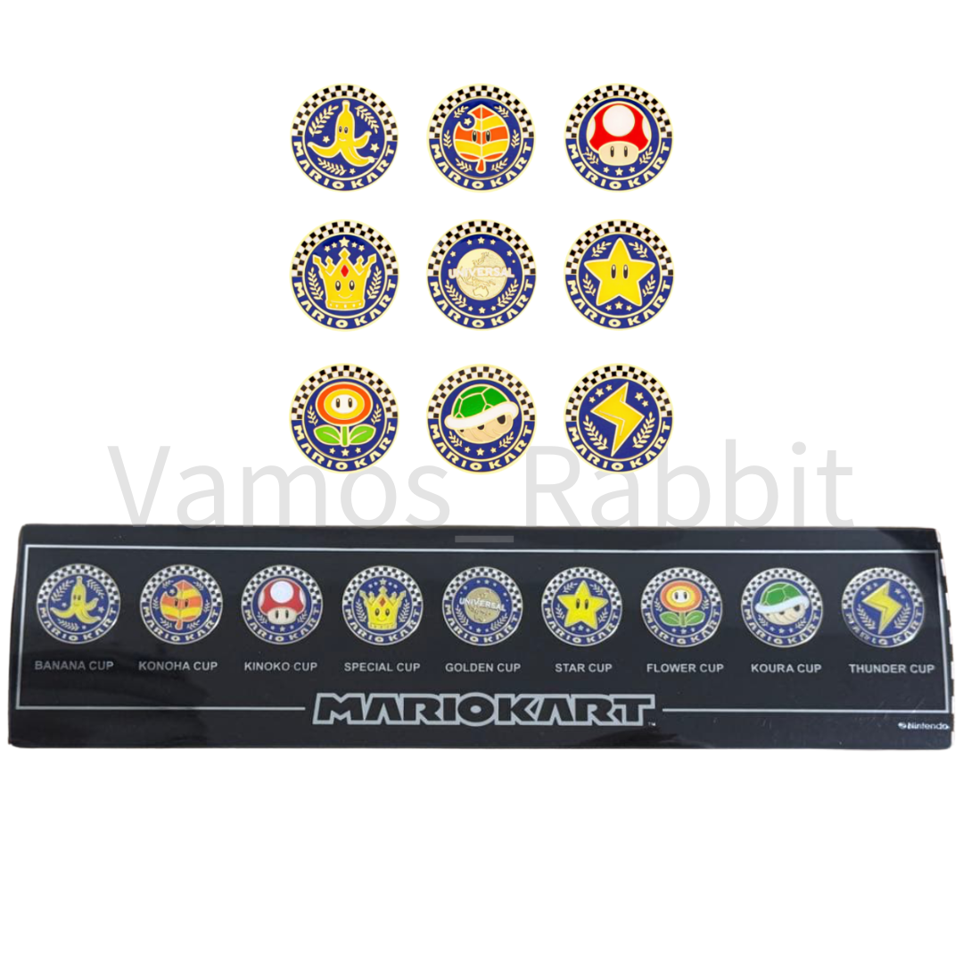 Universal Studios Japan Mariokart Badge Complete Box Super