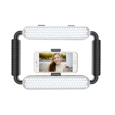 LED Ring Light 5600K Selfie Light, Smartphone Video Rig Phone Video Stabili...