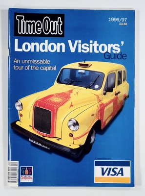 1996-97 TIME OUT LONDON Visitor's Guide FOOD events SIGHTSEEING maps CONCERTS &c