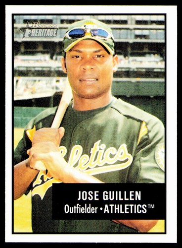 2003 Bowman Heritage Jose Guillen #11 card