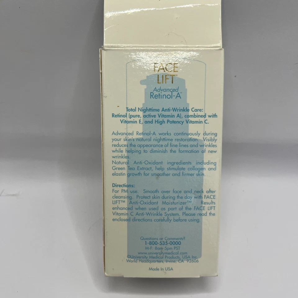 Crema Lifting Facial University Medical Retinol A Reducción de Arrugas Reafirmante De Colección Foto 2 de 4