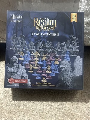 Classic Encounters II - 135 Iconic DND Miniatures Bulk Monsters Unpainted 28mm