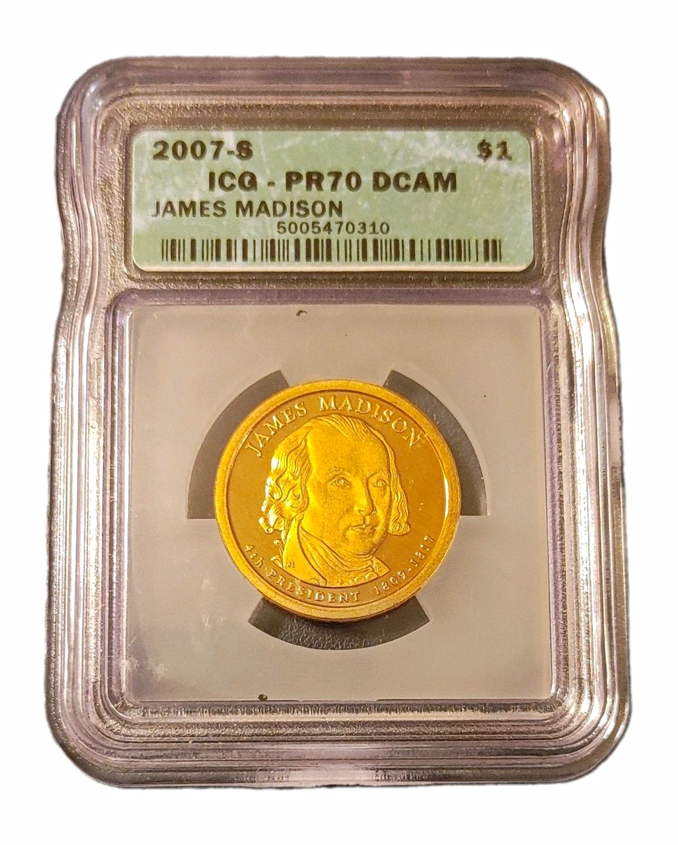 ICG 2007 Presidential Dollar Coins (2007-Now) for sale | eBay