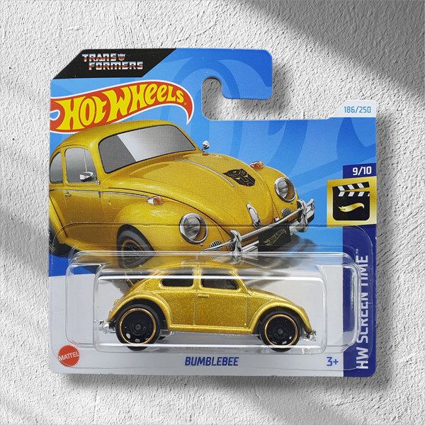 Hot Wheels Bumblebee 186/250 Hw Screen Time 9/10 Mattel Auto Neu & Ovp-image