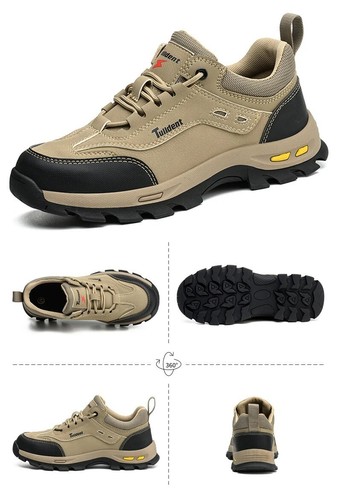 Zapatos de trabajo para hombre joven Zapatos de seguridad 37 a 46 Protección Gorra de acero Zapatos - Imagen 14 de 23