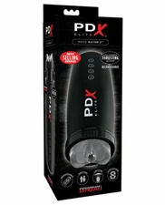 PDX ELITE DELUXE MOTO BATOR 2 MALE MASTURBATOR RECHARGEABLE MASSAGER