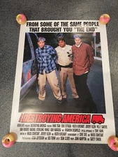 RARE Hook-Ups Destroying America Skateboard Video Poster VHS DVD Birdhouse 