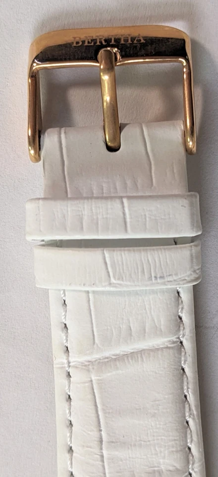 Reloj Bertha Damas Esmaltado Mariposa en Esfera Madreperla Foto 4 de 4