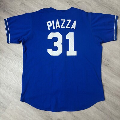 Team Issue MIKE PIAZZA Los Angeles Dodgers Jersey 50 Majestic