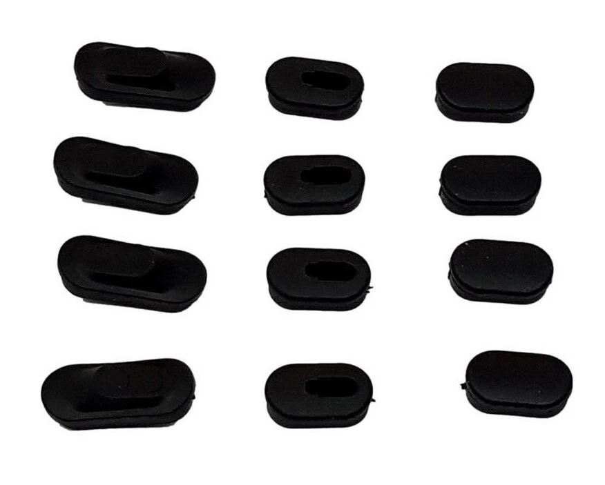 Bicycle internal cable grommet outlet