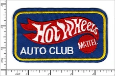 18 Pcs Embroidered Iron On patches  Auto Club Hot Wheels 108x63mm AP063hWc