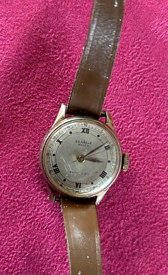 vintage La Salle Suizo Watch, with strap, working
