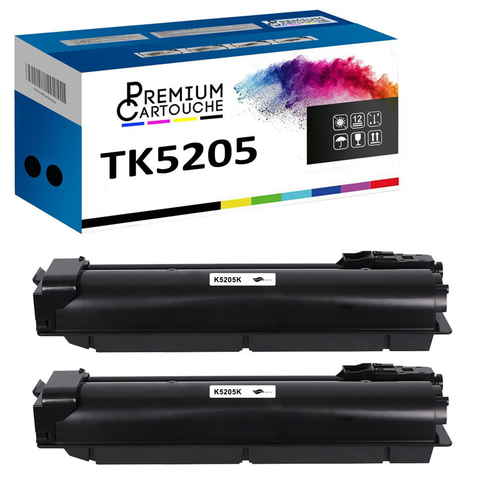 TK5205K cartouche de toner noir premium pour documents professionnels