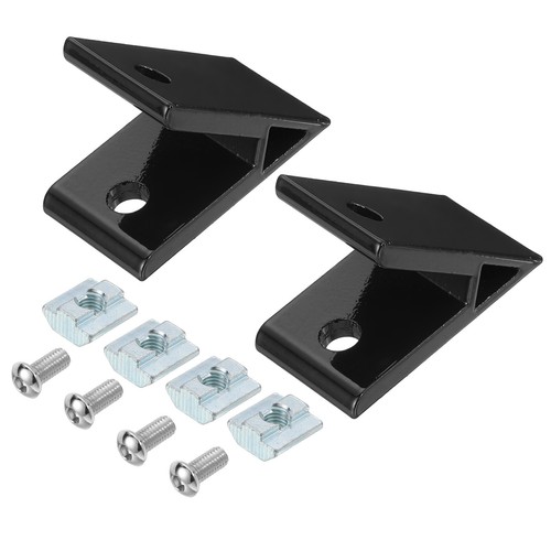 T-Förmige Alu-Verbindungsplatte Für 3D-Drucker & Maschinenbau – 5-Loch-Winkel Aus Schwarzer Alu-Legierung, 60x4mm