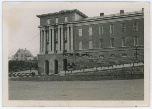 Orig. Foto Rathaus in HAUGESUND Norwegen 1940