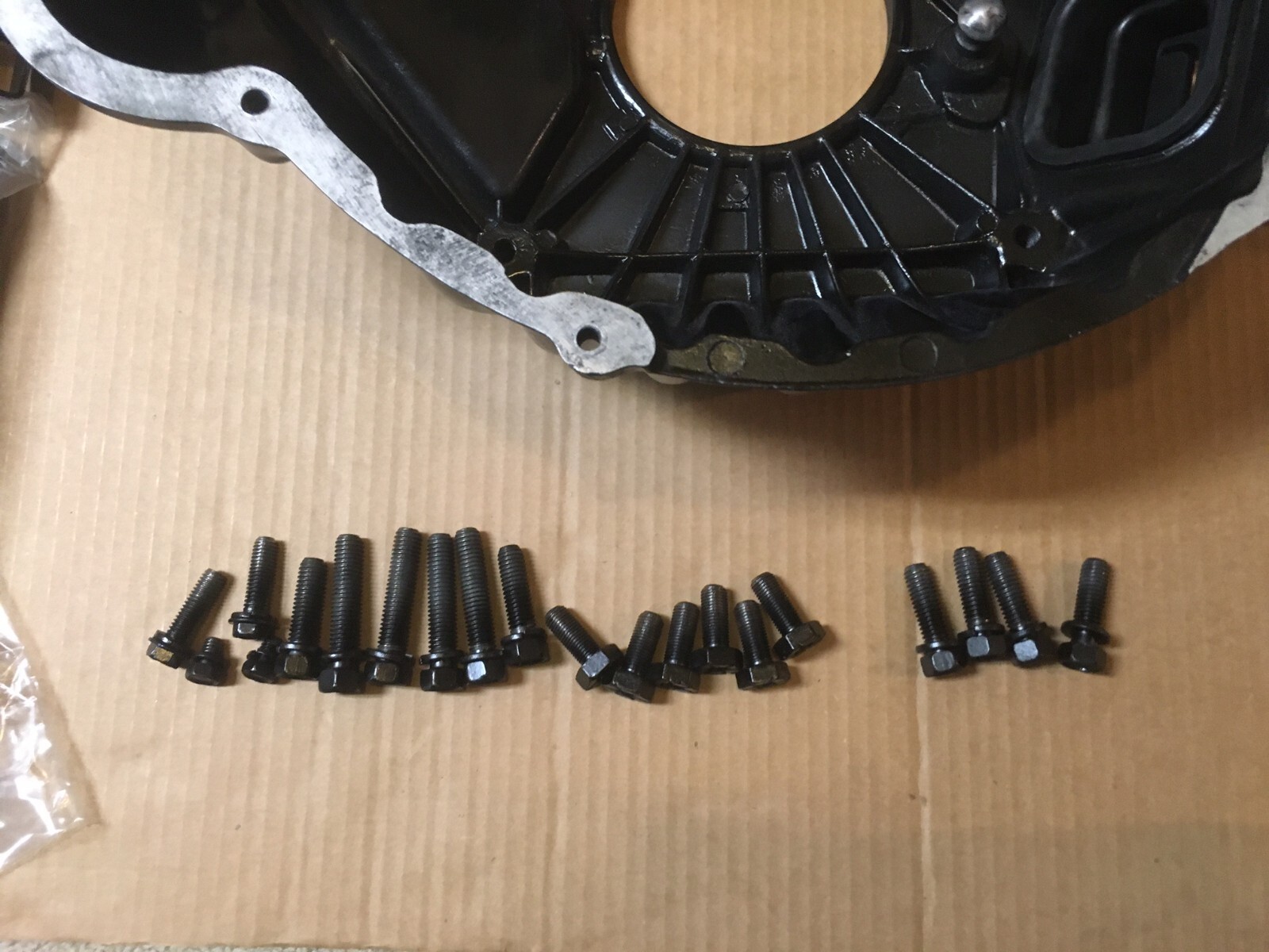 OEM Ford Small Block Hydraulic Clutch Bellhousing, Spacer, Bracket