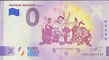0 EURO Ticket Parque Warner 100 Years Warner Bros Madrid 2023 Number 3333