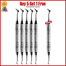 New Dental Composite Instrument 6 Titanium Black Coated CIG-6 Buy 5 Get 1 Free
