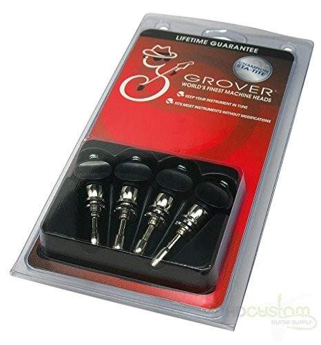 Grover 5B Nickel Champion™ Violin pegs (Set of 4) - Picture 1 of 5