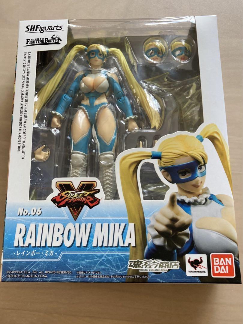 BANDAI - みかさ Bandai Figuarts Street Fighter II Rainbow Mika 4549660192626