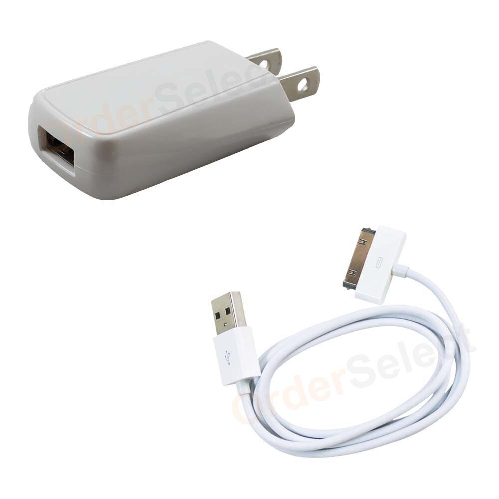 Wall Charger+USB Cable for Apple iPod Nano 1 2 3 3G 4G 5G 6G 2nd