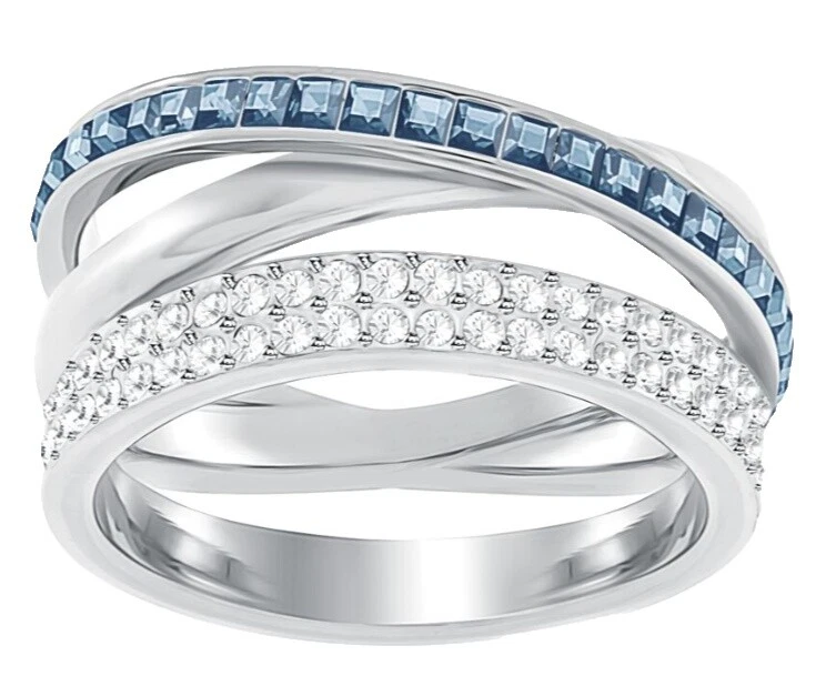 Anillos de moda Swarovski Plateado