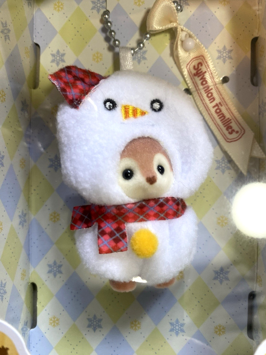 billlie キーリング特典ウサギ雪男　トレカ　ツキ　ハルナ　ハラム　シウン Sylvanian Families Baby Deer Snowman Keychain Calico Critters