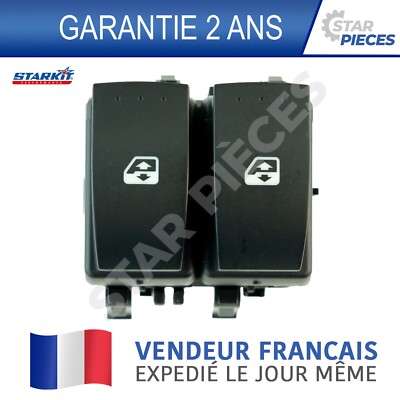 Bouton Commande Lève-Vitre Avant Gauche Pour Renault - Référence PARTSLINE KC00975