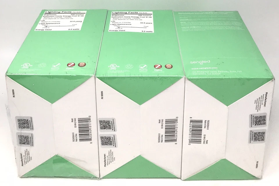 Sengled Smart LED Light BR30, Smart Hub Required, Soft White (2700K) 6 Packs - Image 2 of 2