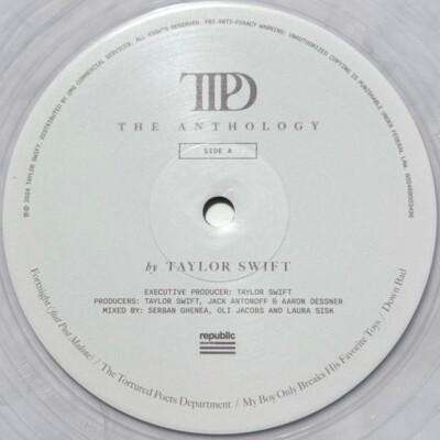 NEW TAYLOR SWIFT - TTPD THE ANTHOLOGY Vinyl 4-LP Republic