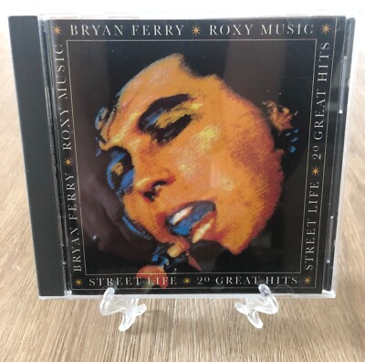 Bryan Ferry - Roxy Music Street Live CD (1989, EG Records) Excellent