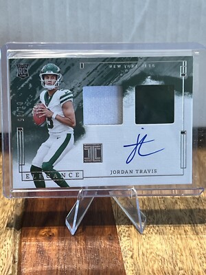 2024 Impeccable Jordan Travis RC Rookie Auto Elegance 67/75 No. RHP-JTS