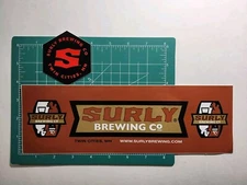 Surly Brewing Co Bumper Sticker Twin Cities MN New 11.5" x 3.75"