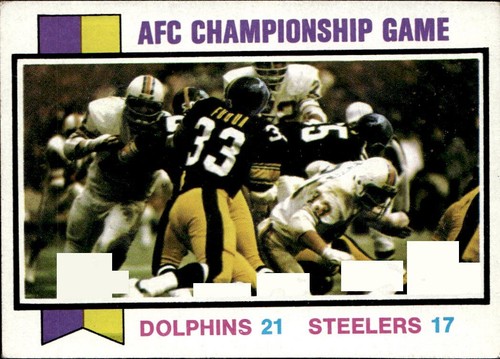 1973 Topps - AFC Championship #139