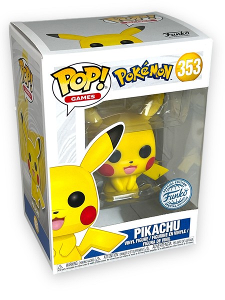 Funko Pop 353 Pikachu Pokemon Funko Pop! 353 PokéMon Pikachu #353 Neu-image