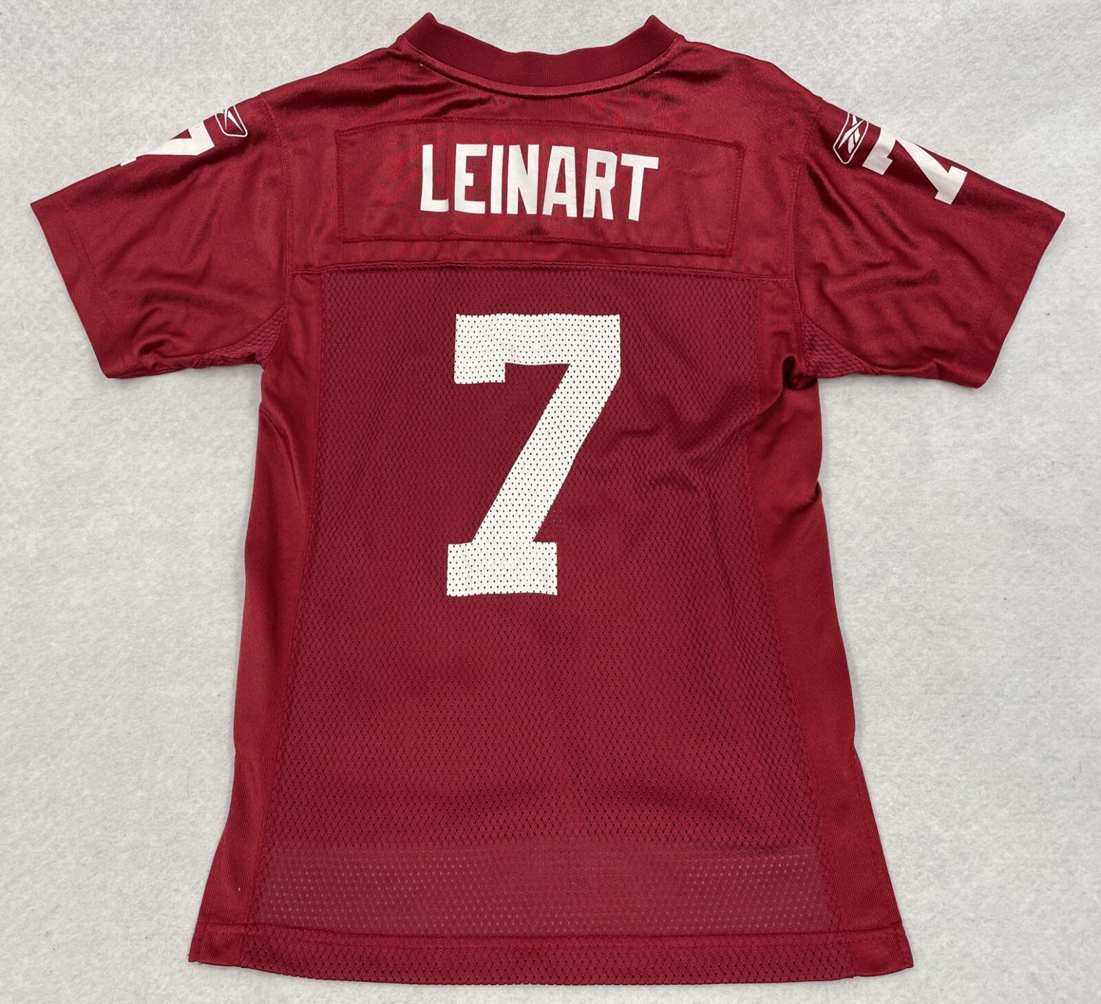 Arizona Cardinals Matt Leinart Reebok NFL Football Jersey Youth Boys M 10-12