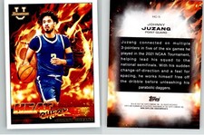 Johnny Juzang 2022 Bowman University Heat Check #HC-5 UCLA Bruins Utah Jazz