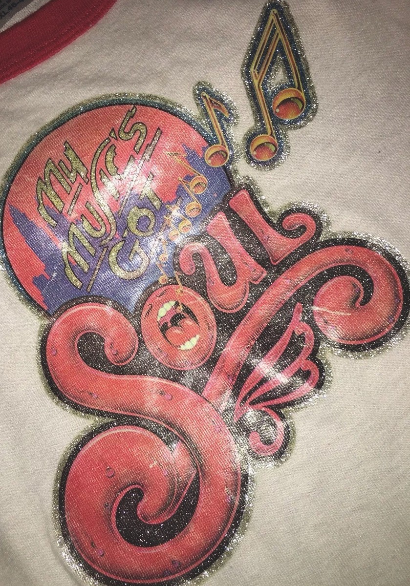 トップス RINGO My Music's Got Soul Tee T-Shirt T Rare Vintage Retro Ringer Xl 46