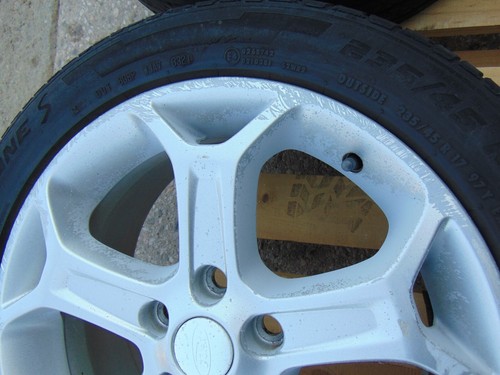 Ford Mondeo Alloy wheels tyres 06-14 5x108 235/45/17 5 spoke 7.5Jx17 7S7J1007AA - Picture 5 of 24