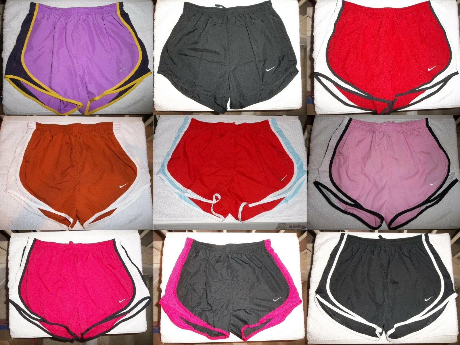 NWT Nike Tempo track running shorts Dri-Fit 211646/716453, 9 colors, sizes S/M/L
Opens in a new wind