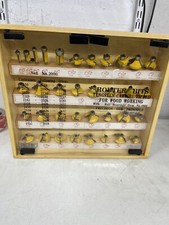 35 Pcs 1/4" Shank - Carbide Tipped Router Bit Set w/Ball Bearings Free Shipping