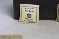 Hamilton Factory Mainspring No. 6221 for 22/0s - Steel 42L